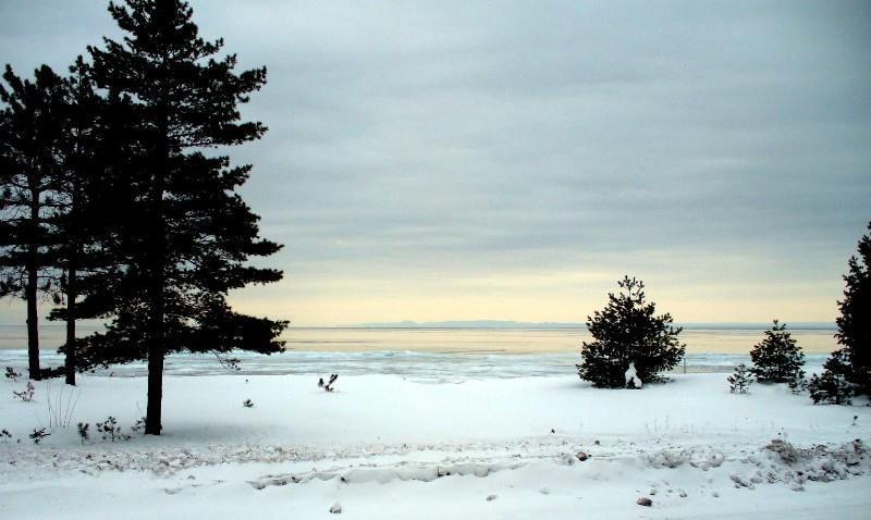 Beachfront Hotel Houghton Lake Natură foto